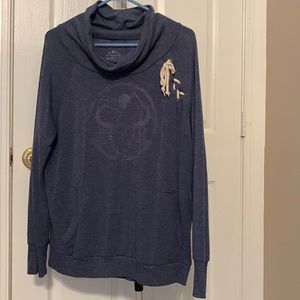 Brand is Well Worn. Cowl neck sweatshirt. Very soft. Size large.